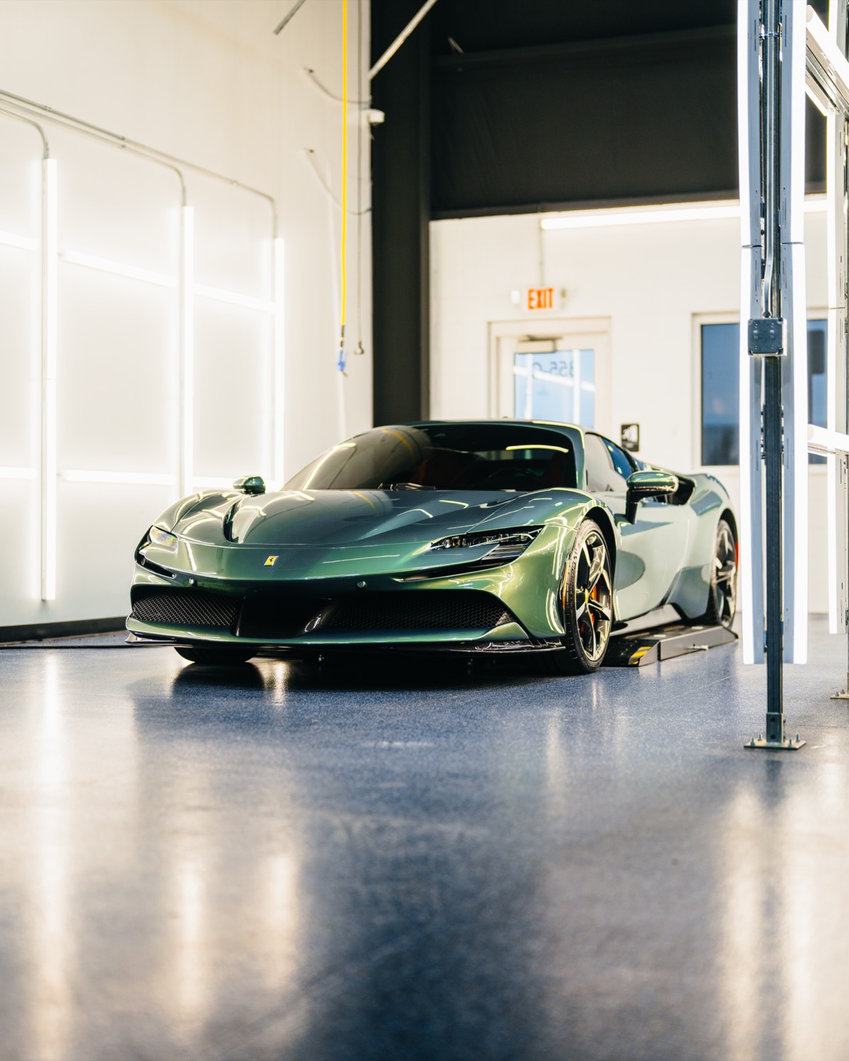 2021 Ferrari SF90 at Pristine Film Solutions Greenwood