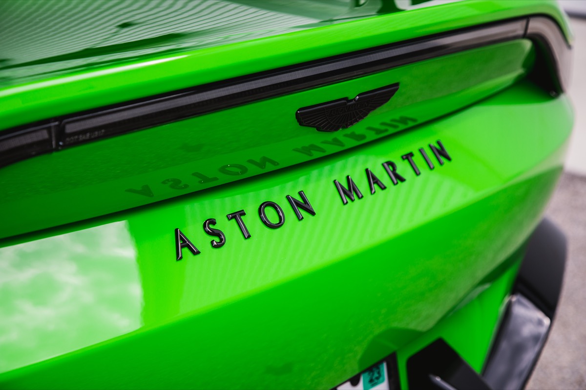 Aston Martin rear badge