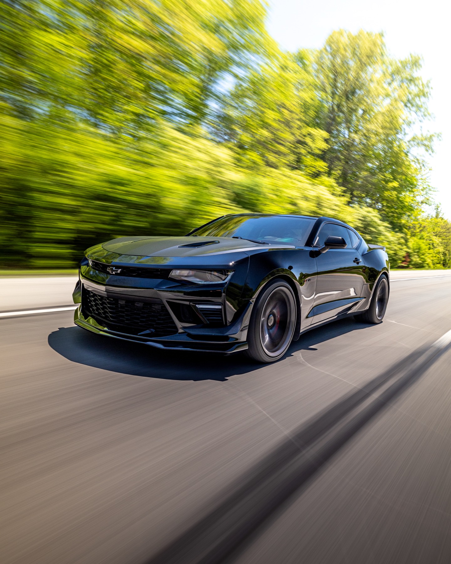 Protected vehicle on the road