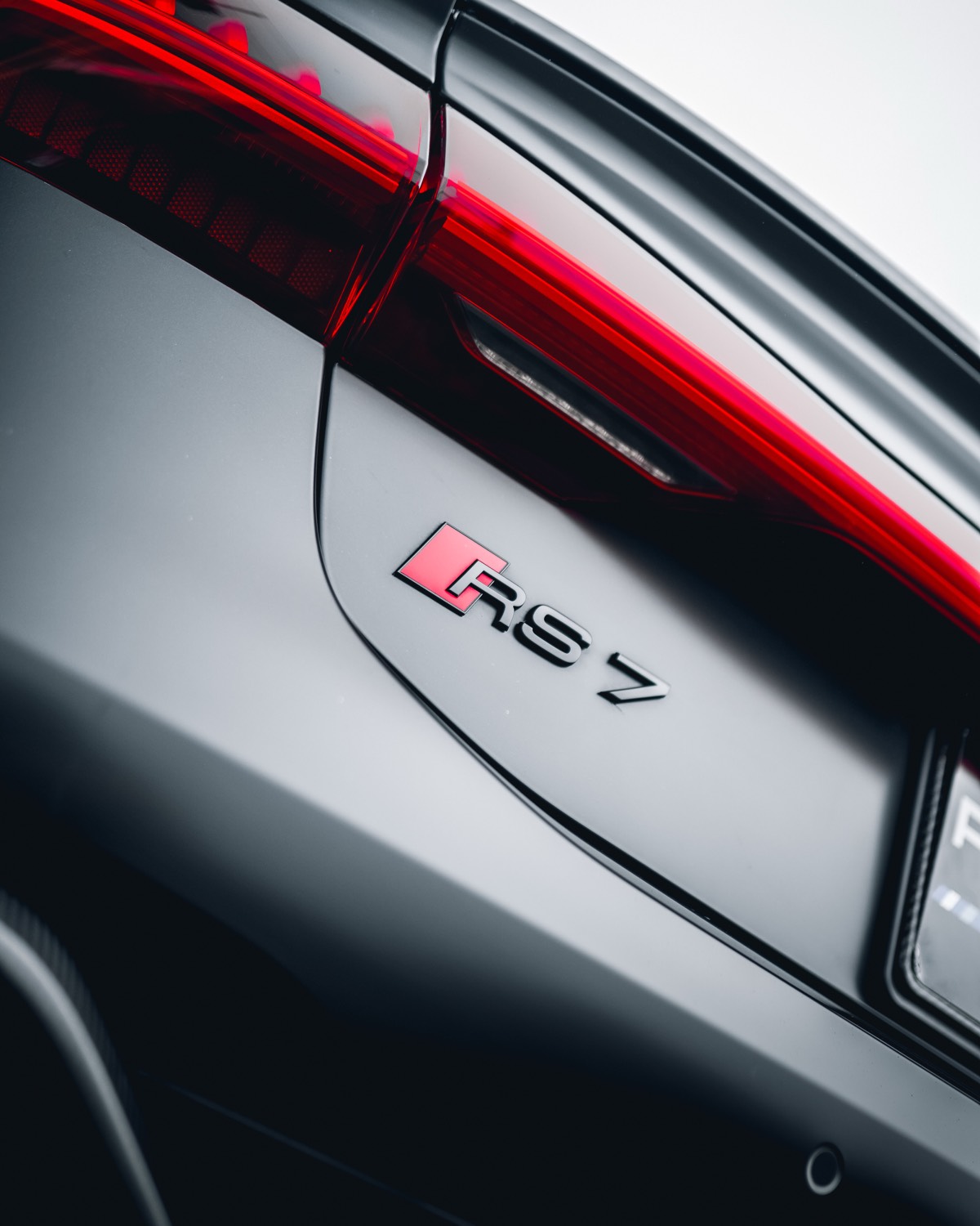 Audi RS7 badge detail