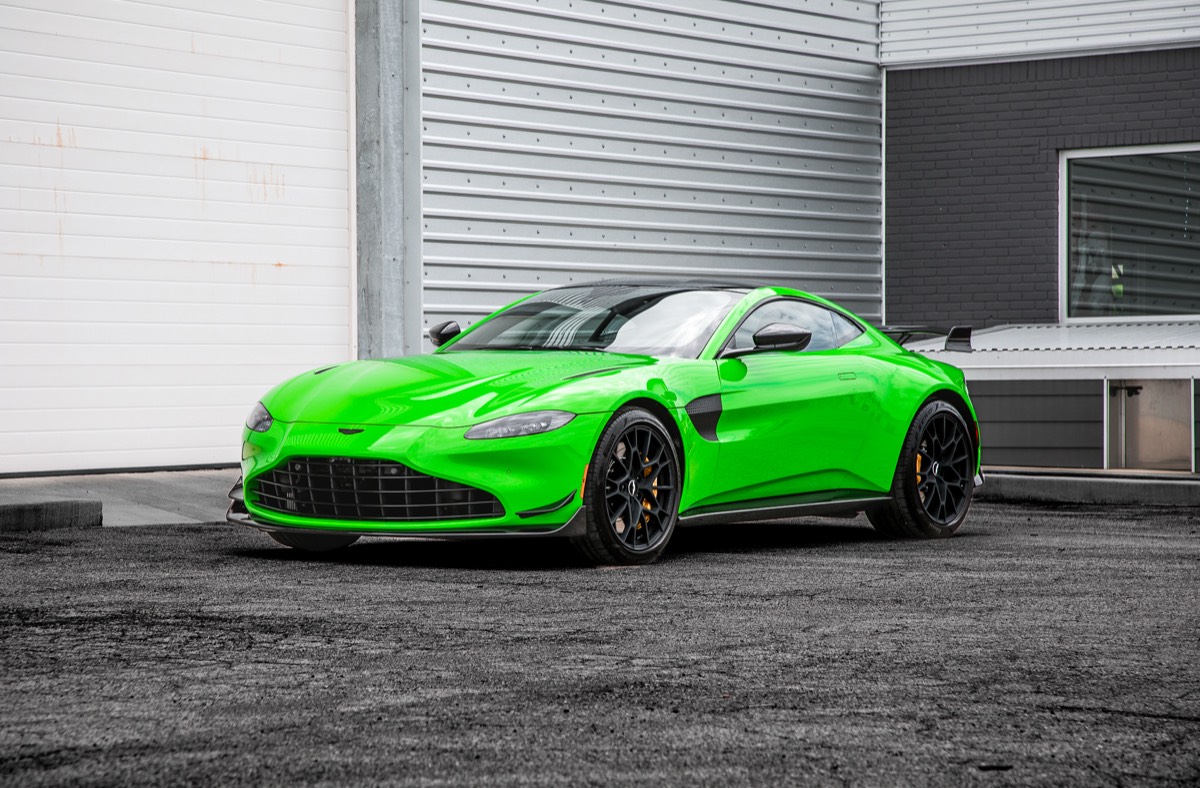 Aston Martin Vantage at Pristine Film Solutions Indianapolis